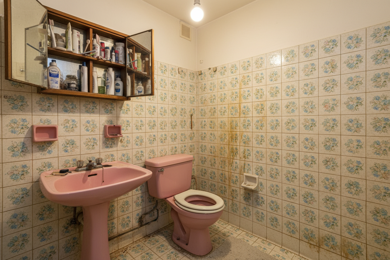 Oryginalne zdjęcie łazienki