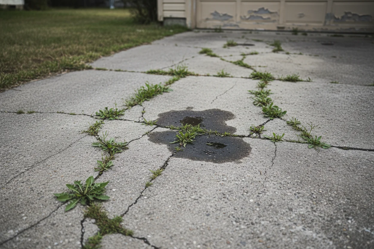 Original driveway photo