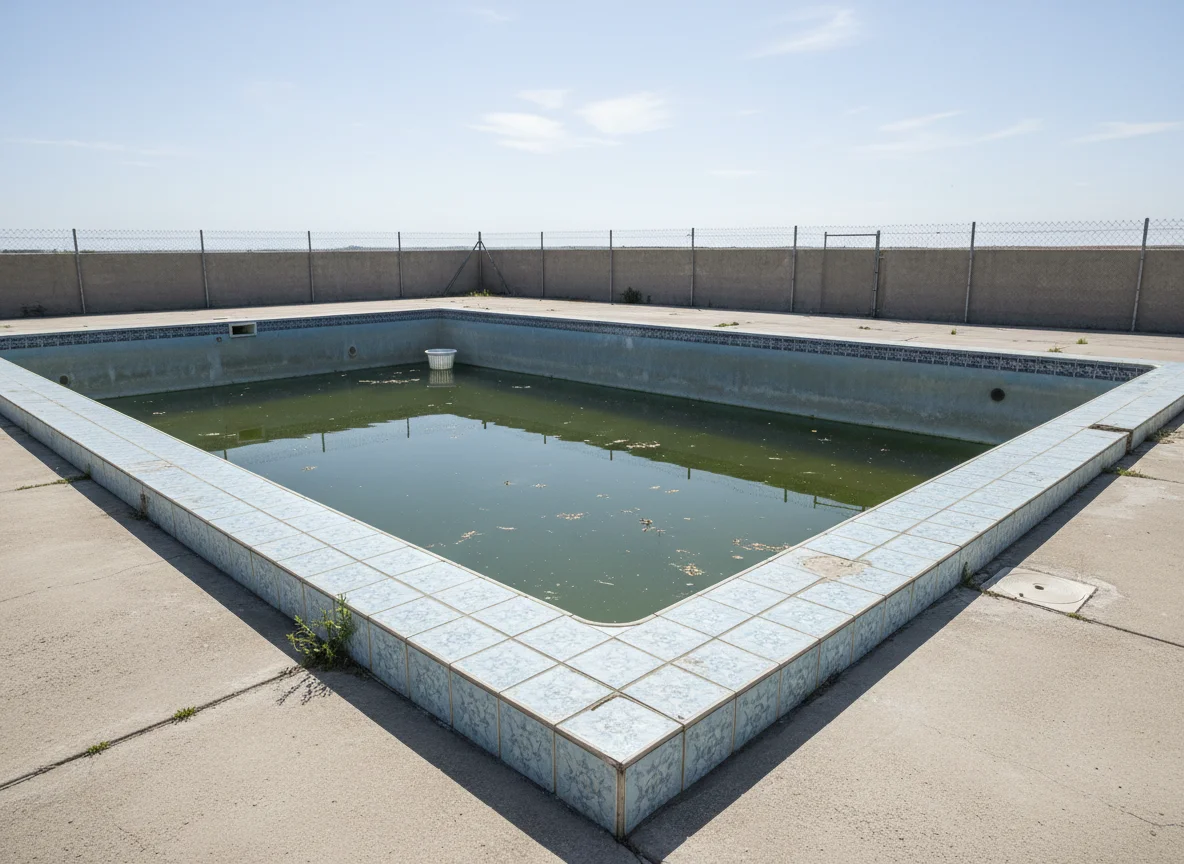 Oryginalne zdjęcie strefy basenowej