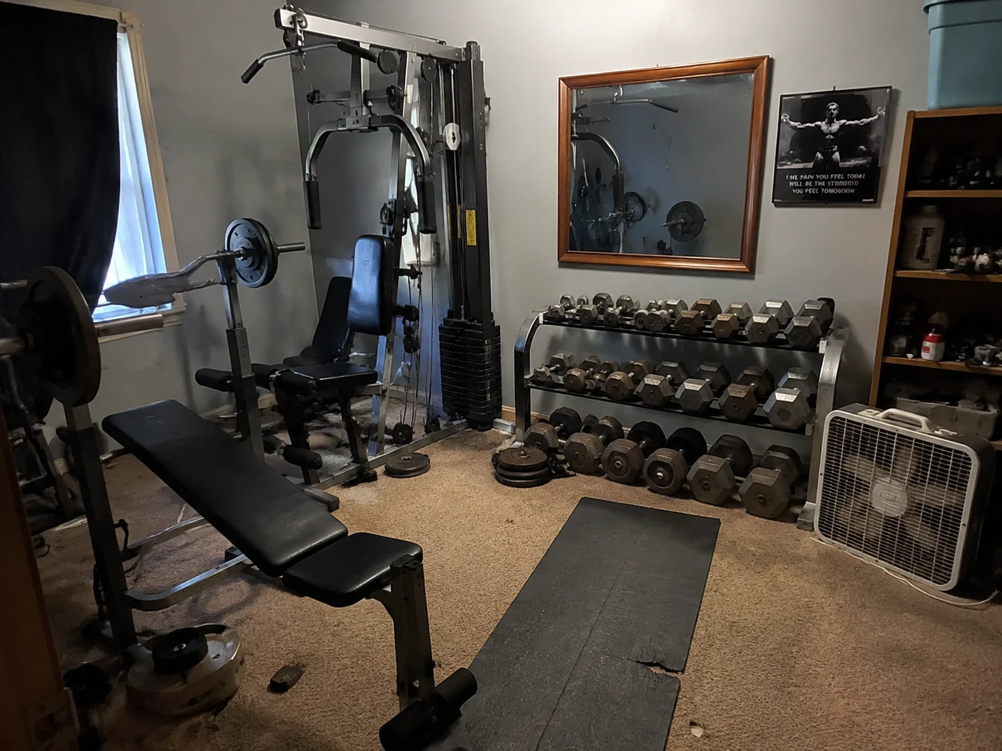 Original home gym photo