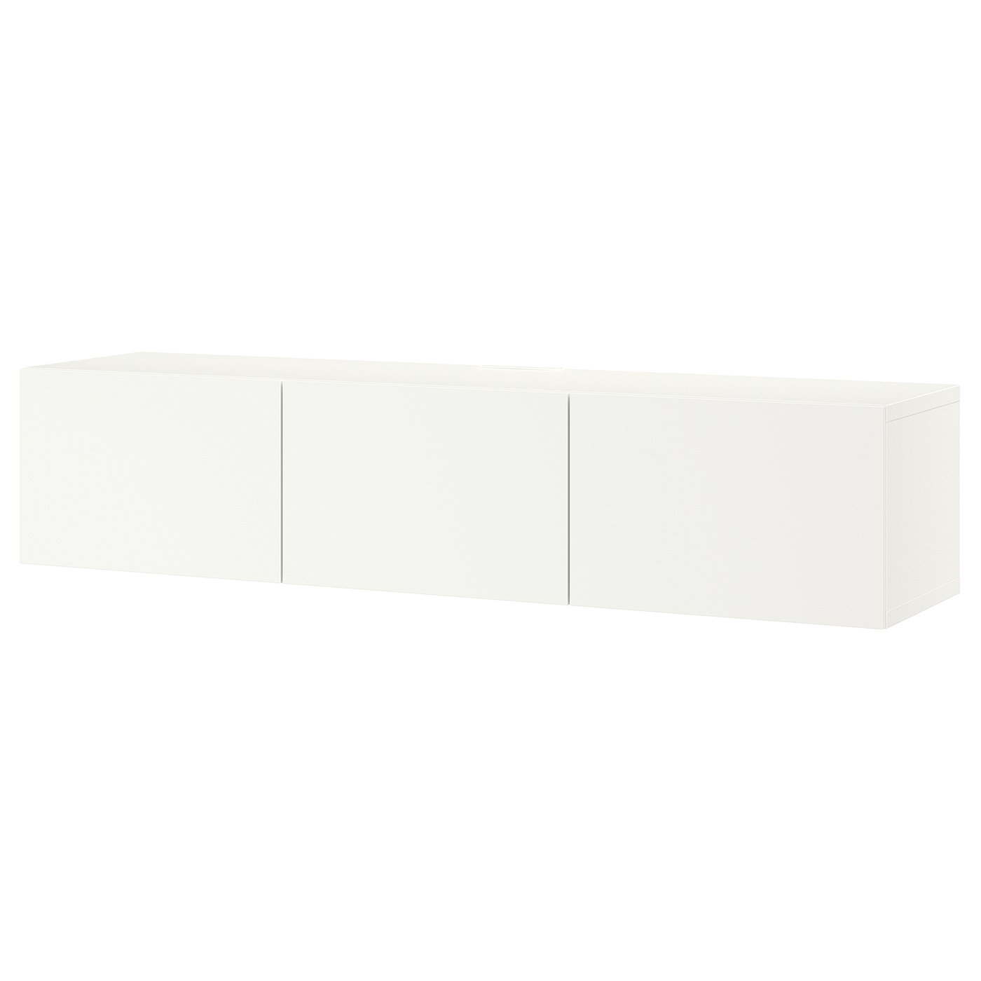 Minimalist Wall-Mounted Media Console