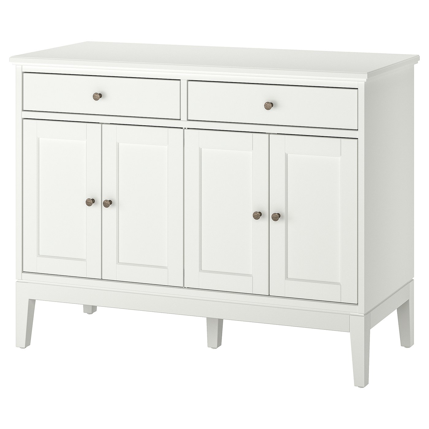 Traditional White Wooden Sideboard
