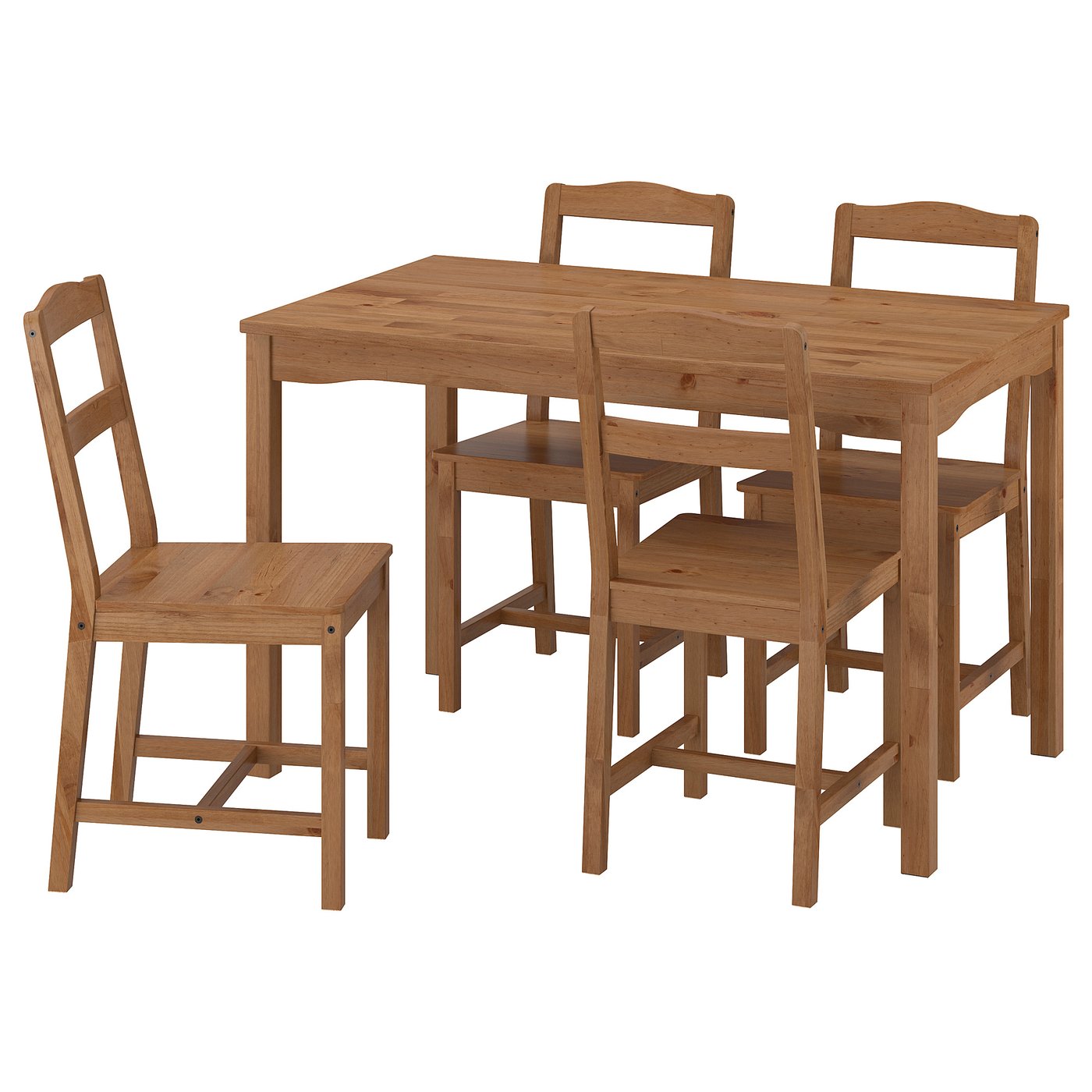 Rustic Wooden Dining Table Set