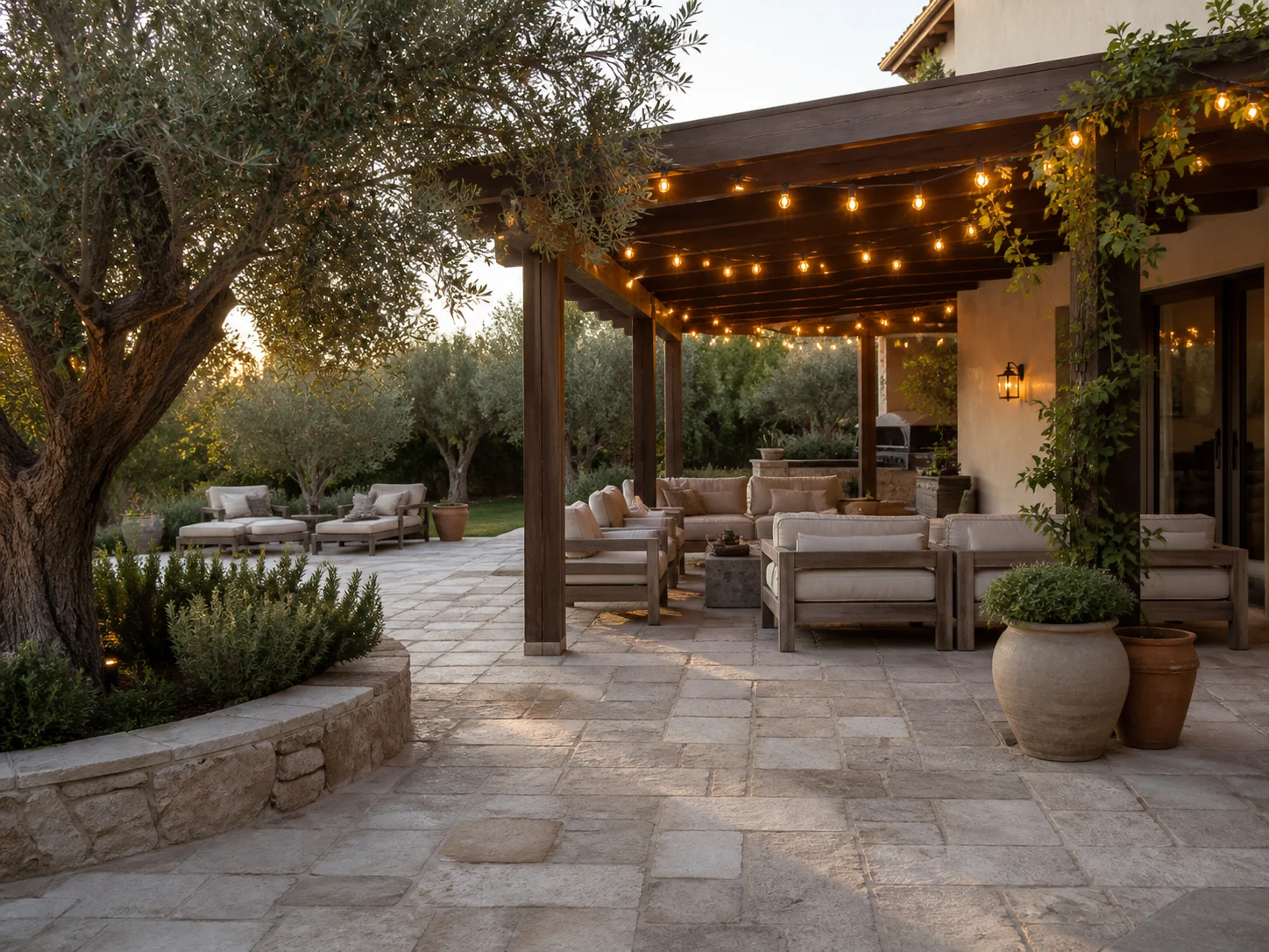 Text prompt field for generating a backyard with no photo upload
