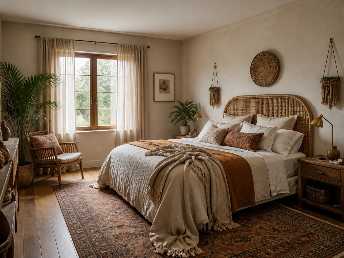 Text prompt field for generating a bedroom with no photo upload
