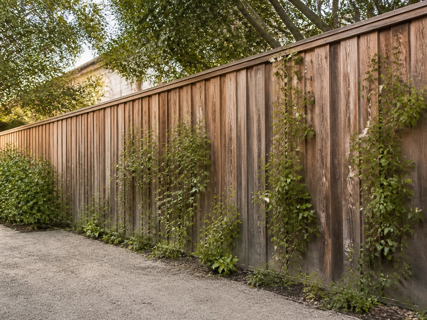 Text prompt field for generating a fence with no photo upload