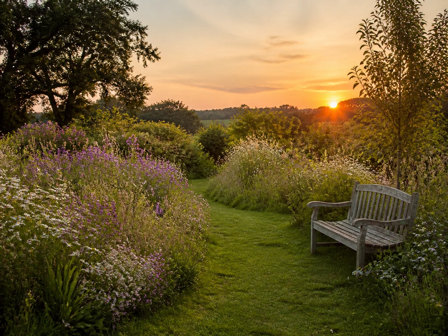 Example prompt button cycling through rotating garden ideas