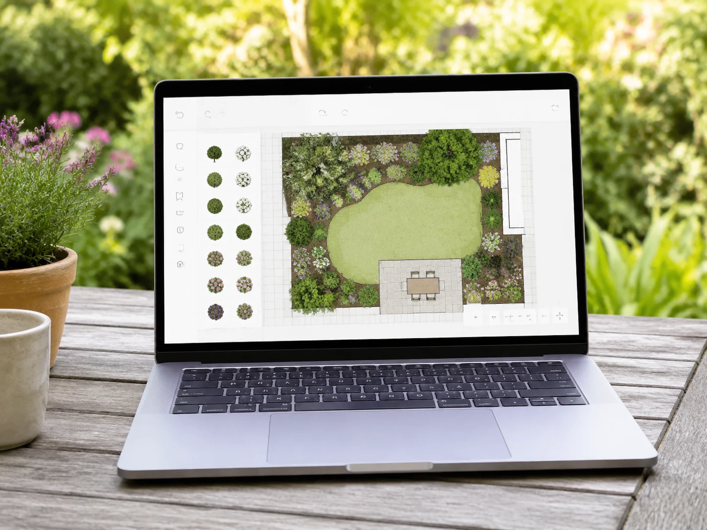 Free online garden planner open in a browser, ready to use