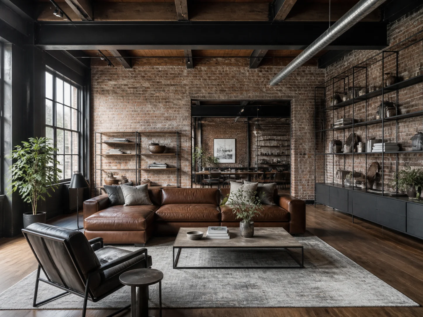 Text prompt field for generating a living room with no photo upload