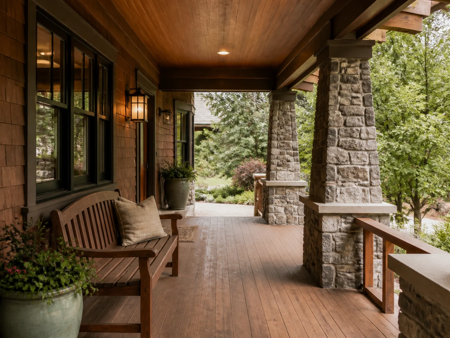 Text prompt field for generating a porch with no photo upload