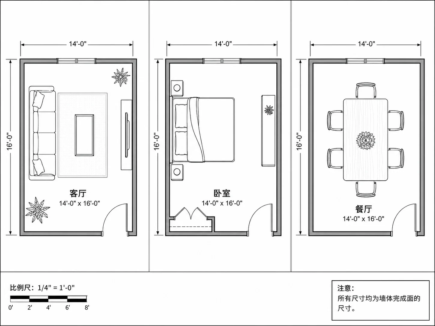房间布局规划器家具图元库