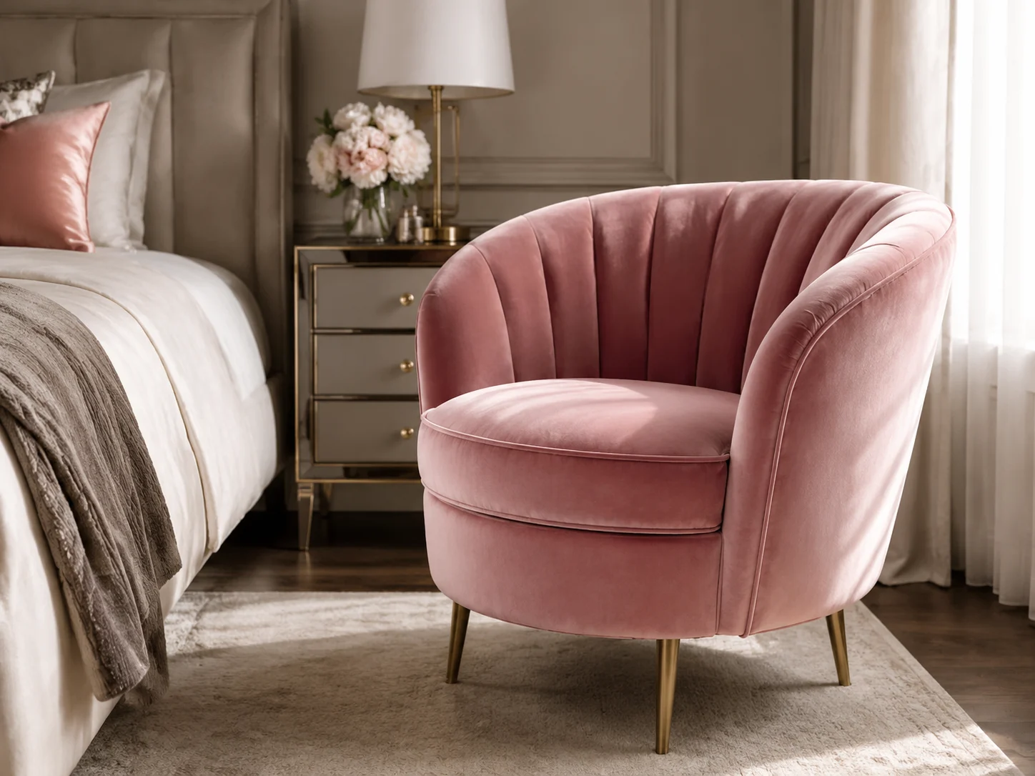Boudoir Accent Chair