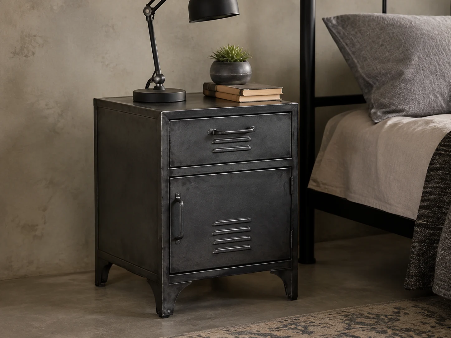 Steel Nightstands