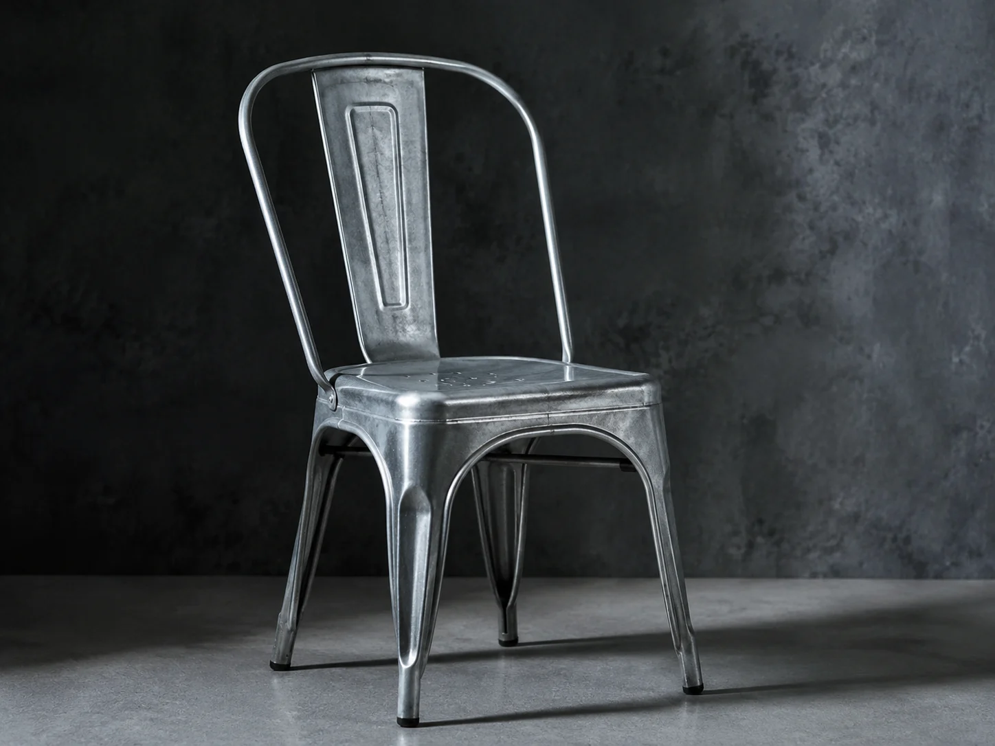 Silla Tolix A de acero galvanizado