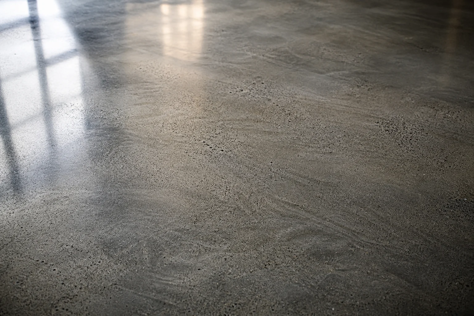 Textura de suelo de hormigón pulido