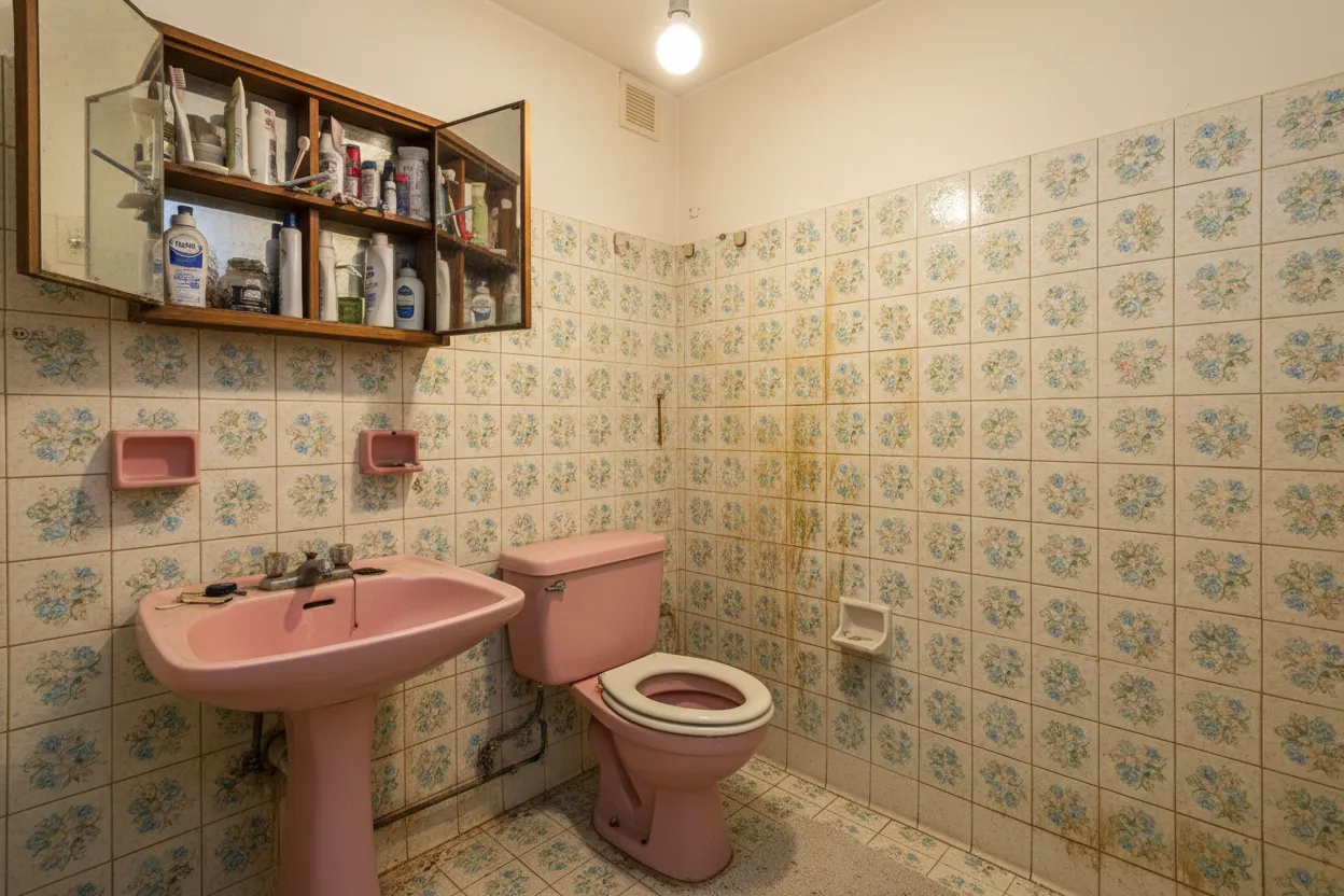 Originalfoto Badezimmer